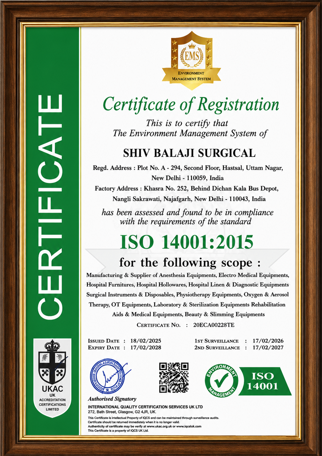 ISO 14001:2015